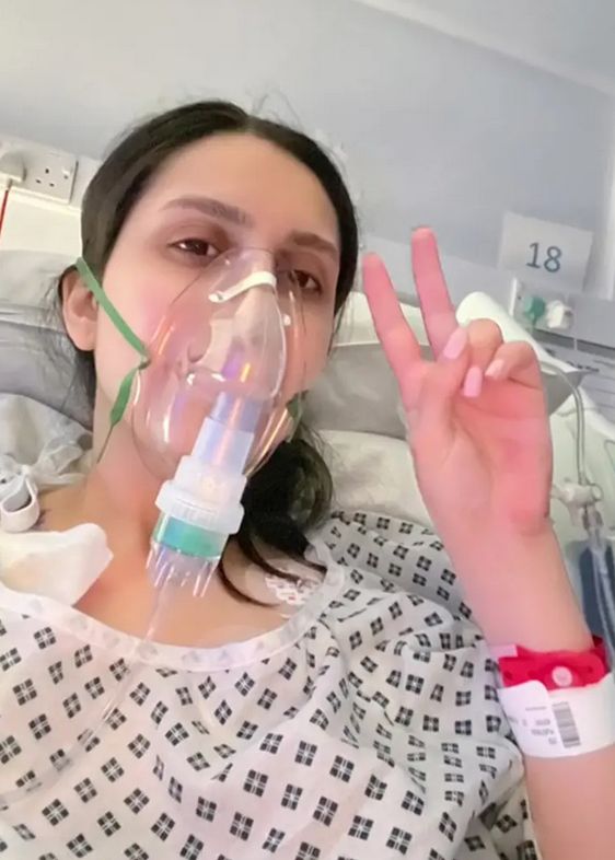 Zoe dowiedziała się, że ma ogromny nowotwór w klatce piersiowej