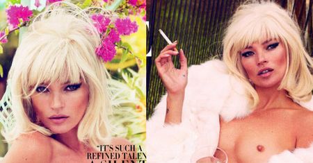 Kate Moss: "Lubię się rozbierać!" (ZDJĘCIA)
