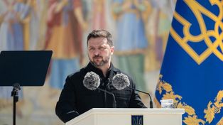 Zełenski wręcza order i uderza w Polskę. "Nikt nigdy nie odbierze"