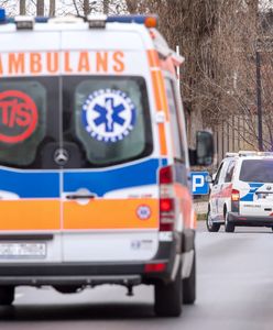 Jechał pijany ambulansem do pacjentów. W kabinie walały się butelki po wódce
