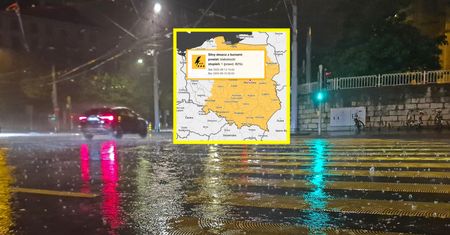 Niedziela z ulewami. Ostrzeżenie dla 14 województw