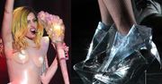 Gaga rzuciła butami Armaniego w fanów! (WIDEO)