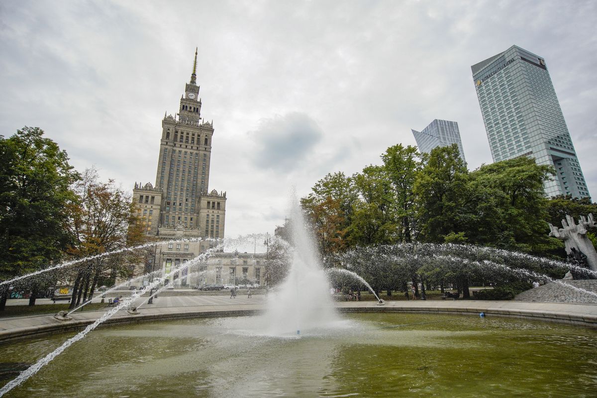 Swietokrzyski парк у Варшаві (Photo by Jaap Arriens/NurPhoto via Getty Images)