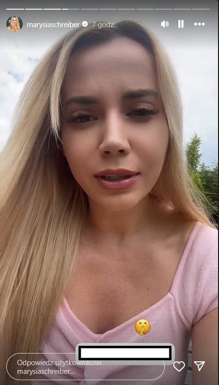 Marianna Schreiber skoryguje sobie biust 