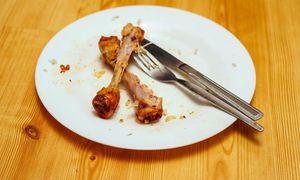 Gdzie wyrzucić kości z kurczaka? Błąd może sporo kosztować