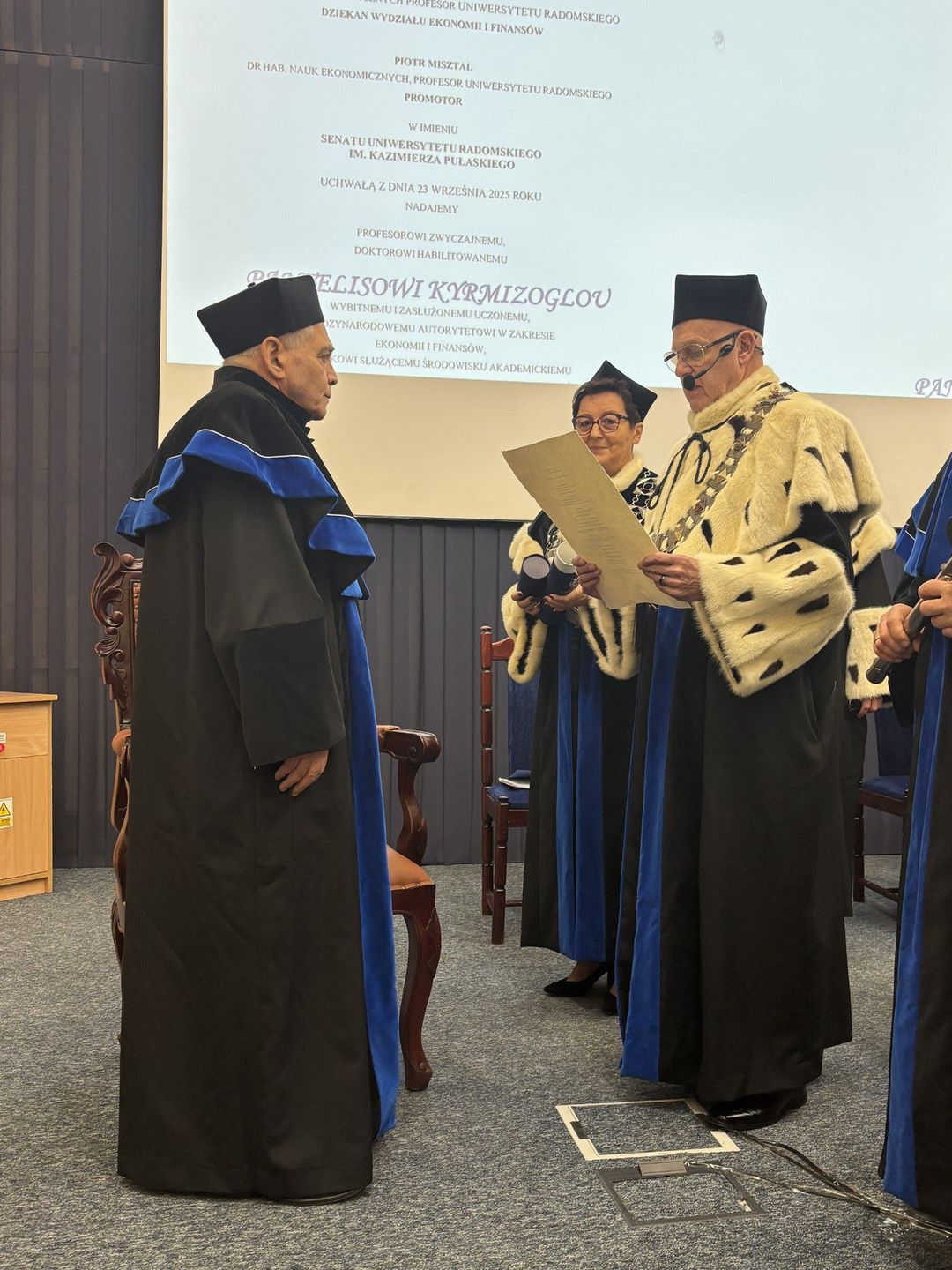 Nadanie tytułu Doktora Honoris Causa na Uniwersytecie Radomskim