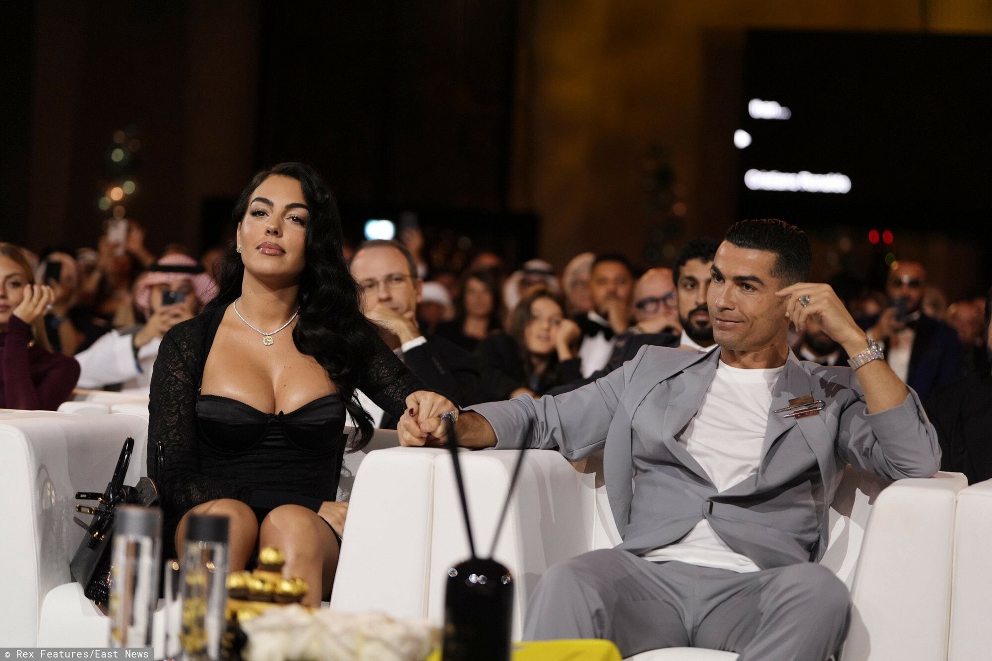 Georgina Rodriguez i Cristiano Ronaldo na Globe Soccer Awards