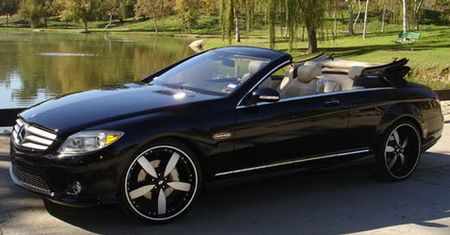 Mercedes CL AMG z odciętym dachem