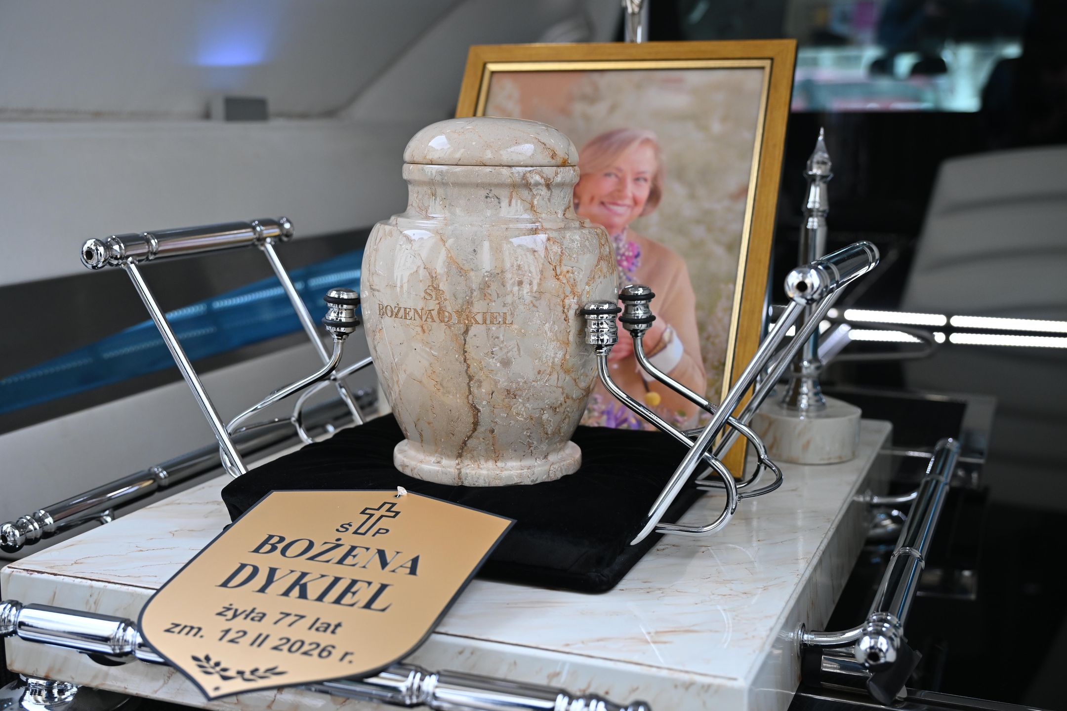 Pogrzeb Bożeny Dykiel