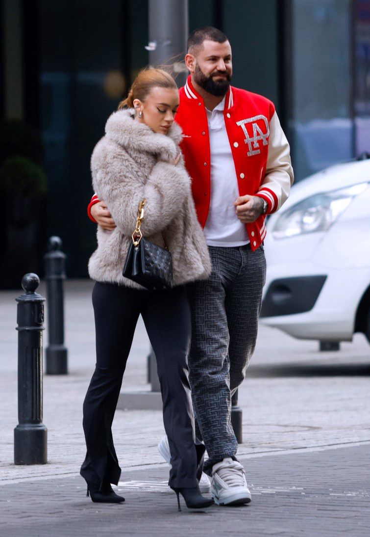 Wojciech Gola i Sofi "przyłapani" przez paparazzi