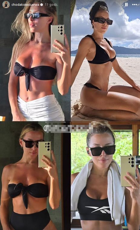 Ewa Chodakowska na wakacjach