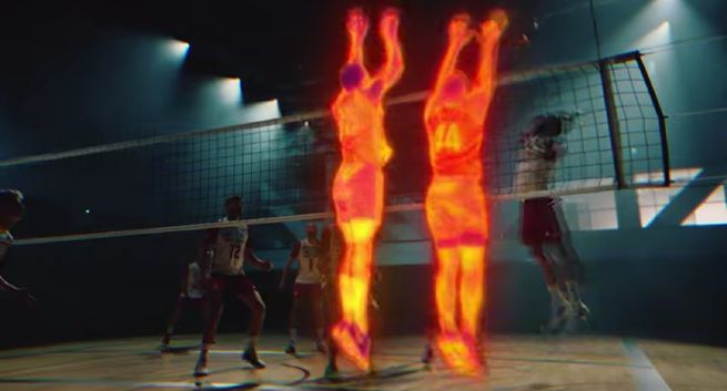 Polscy siatkarze i siatkarki reklamują Rexonę