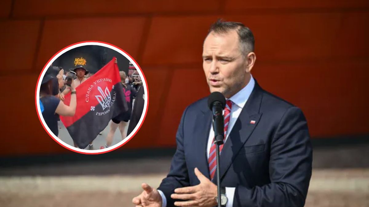 Prezydent Karol Nawrocki potępił użycie symboli banderowskich w 