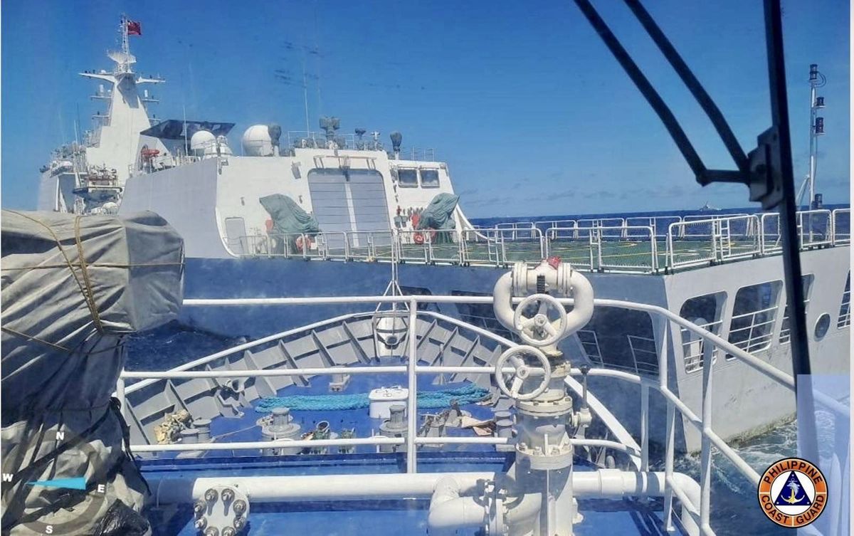 Filipińska Straż Przybrzeżną niepokojona przez działania Chińczyków