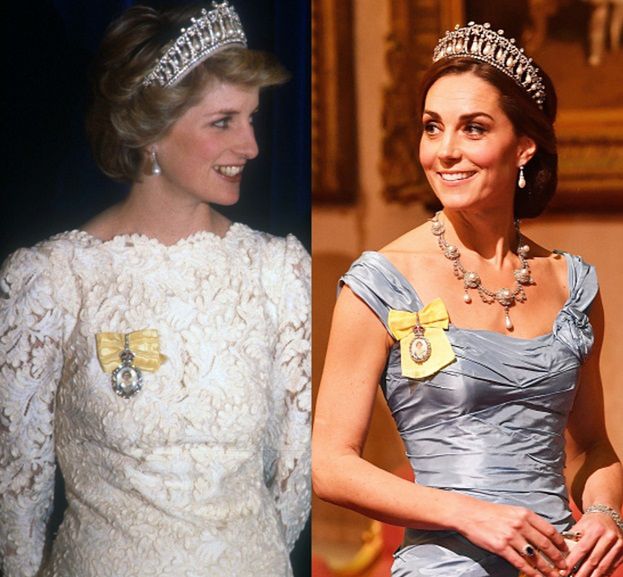 Księżna Kate założyła tiarę Diany. Pasuje jej? (FOTO)