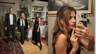 Weronika Rosati relacjonuje rodzinne święta z rodzicami i 8-letnią Elizabeth (ZDJĘCIA)