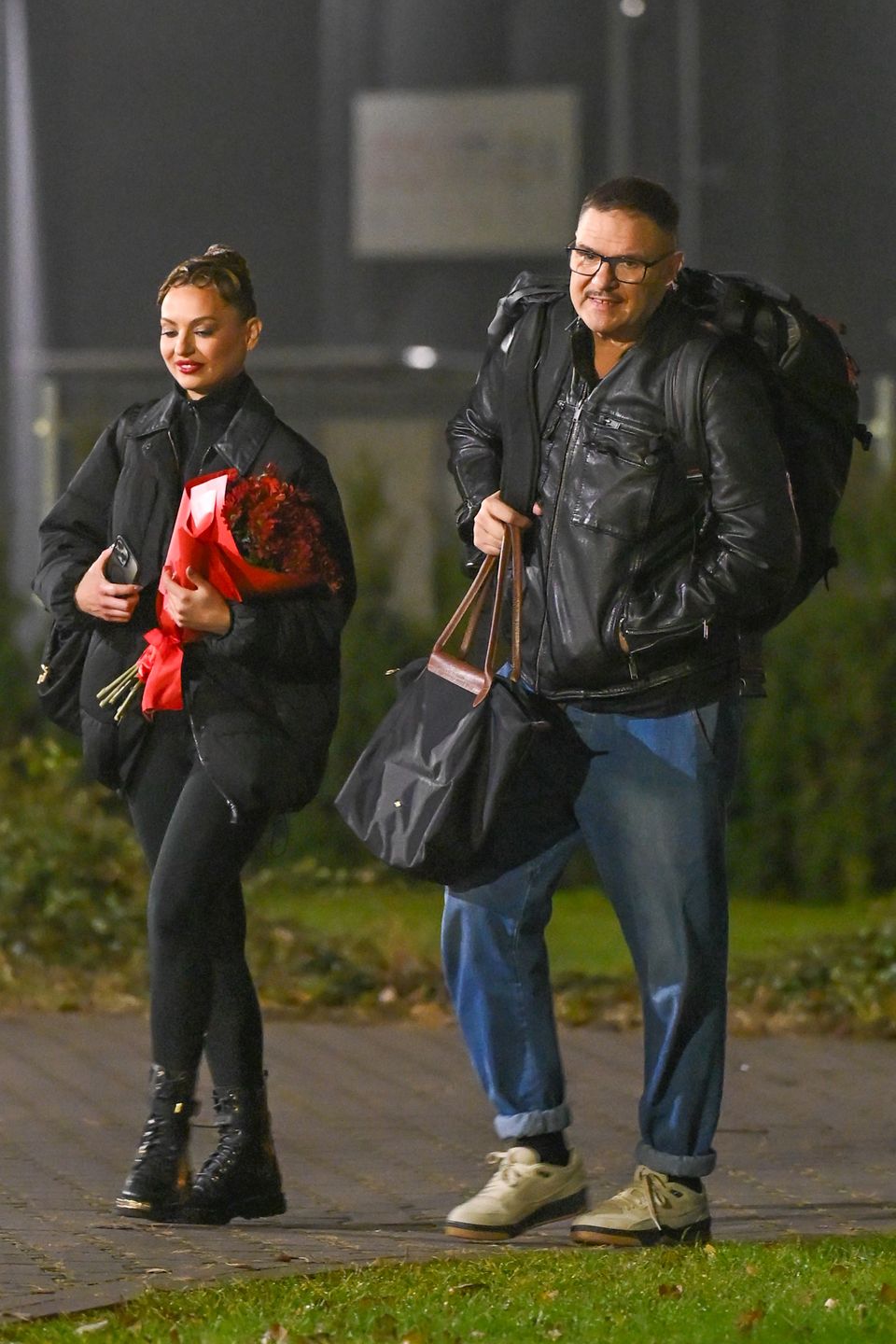 Tomasz Karolak z Izabelą Skierską