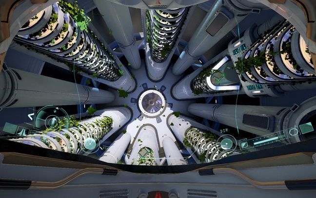 Adr1ft - wnętrze stacji badawczej