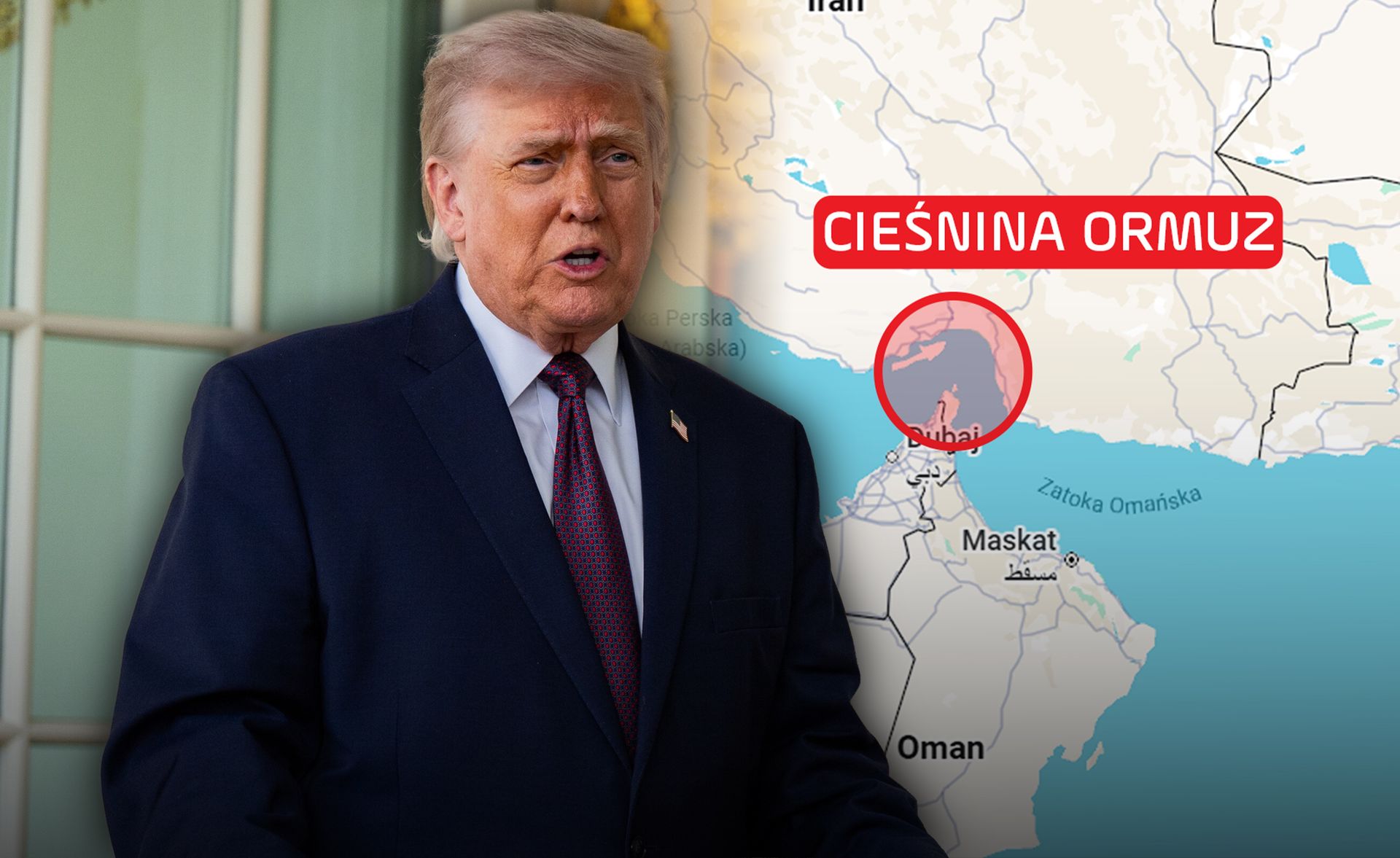 Armia USA odblokuje cieśninę Ormuz? 
