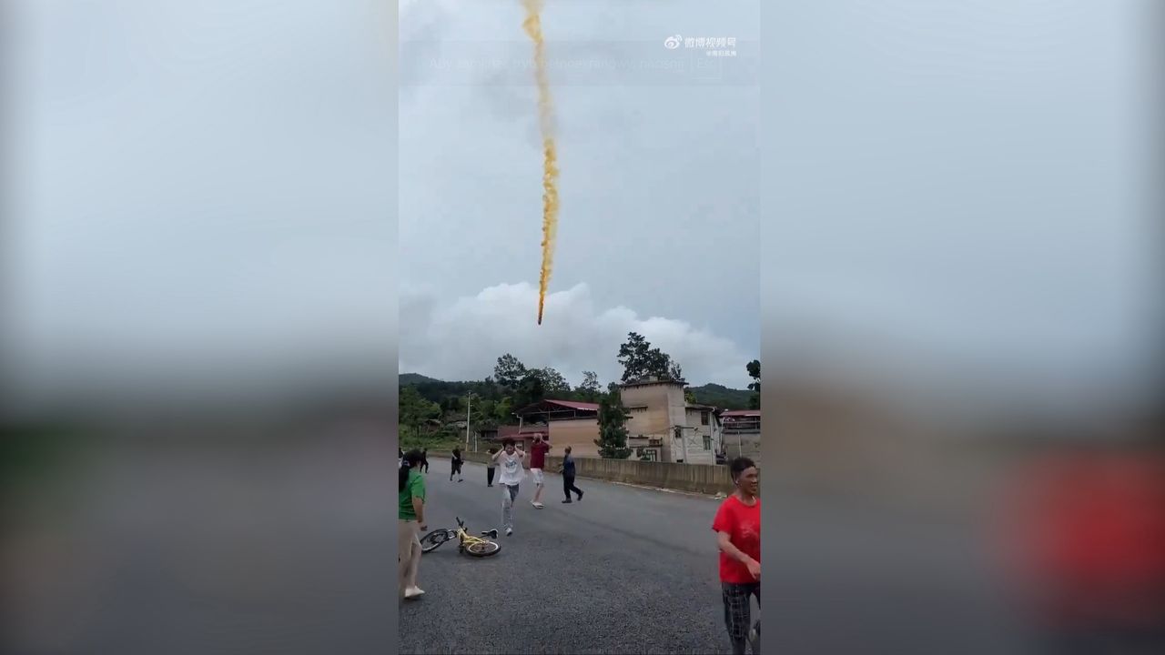 Chinese rocket debris crashes into village, raises safety concerns