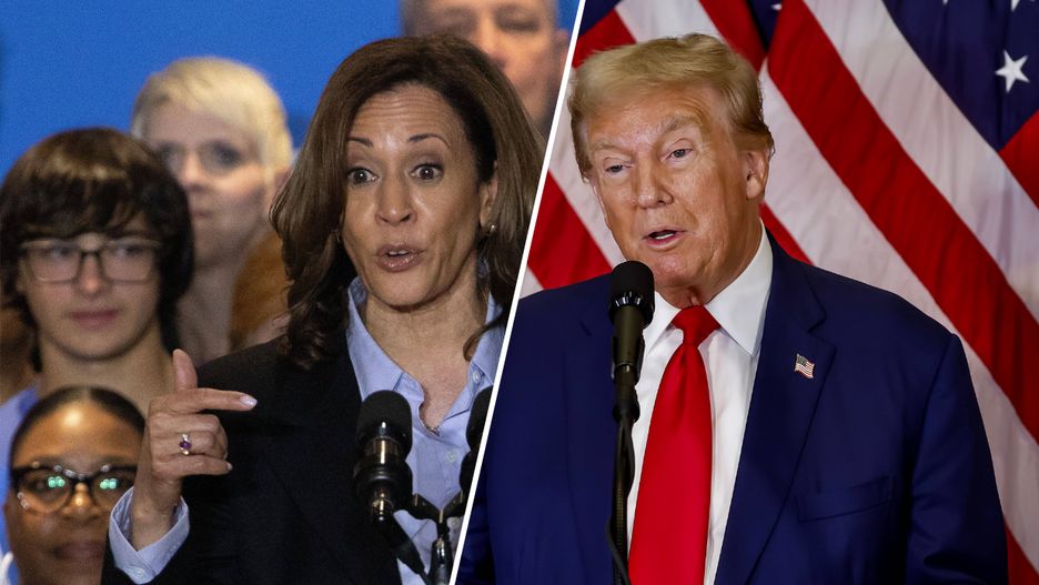 Kamala Harris, Donald Trump