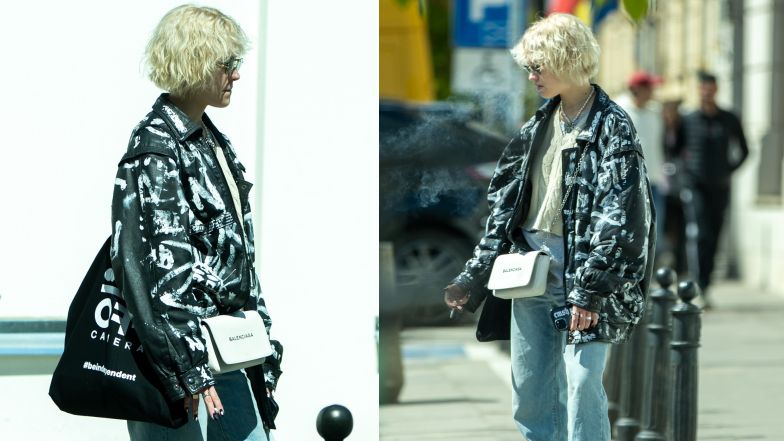 Helena Englert na mieście