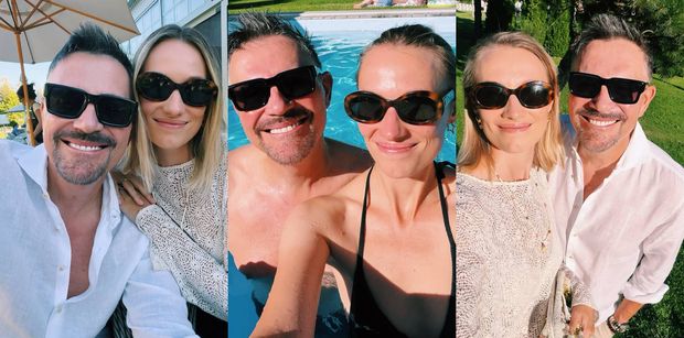 Krzysztof i Joanna Ibiszowie celebrują DREWNIANĄ ROCZNICĘ serią selfiaczków. "Ulubiony człowiek w ulubionym miejscu" (ZDJĘCIA)