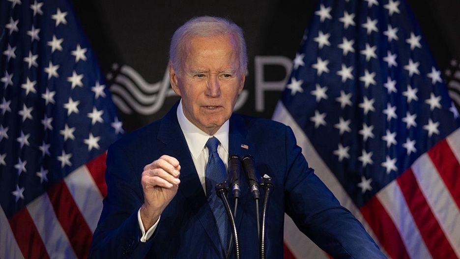 Former President Biden Speaks at ACRD Conference in Chicago
CHICAGO, ILLINOIS - APRIL 15: Former U.S. President Joe Biden speaks at a conference hosted by the Advocates, Counselors, and Representatives for the Disabled (ACRD) on April 15, 2025 in Chicago, Illinois. ACRD champions the rights of those who depend on Social Security and disability services.  (Photo by Scott Olson/Getty Images)
Scott Olson
bestof, topix