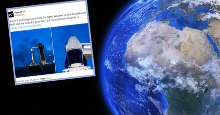 Pierwszy w historii prywatny spacer kosmiczny. Kolejna próba startu misji Polaris Dawn