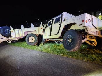 Buk: Zderzenie busa z kolumną amerykańskiego wojska. Są ranni i poszkodowani