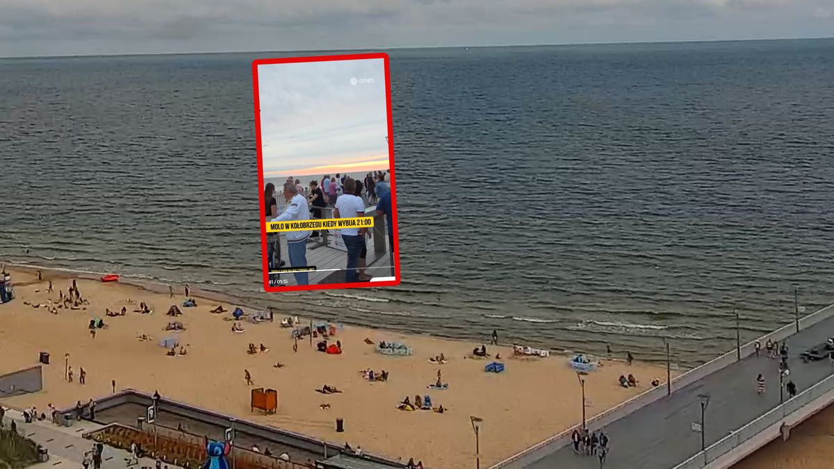 Od godz. 21:00 molo w Kołobrzegu jest bezpłatne.