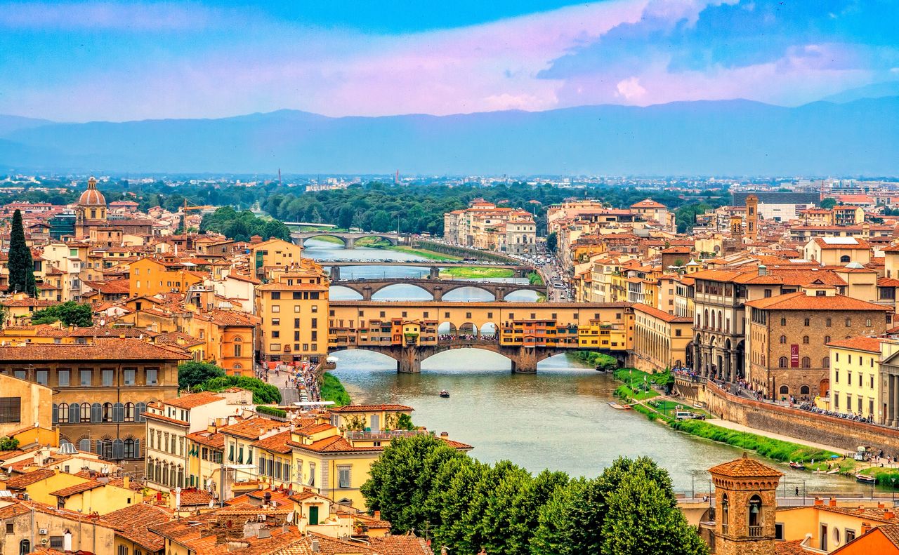 Florencja is one of the most frequently visited cities in Italy.