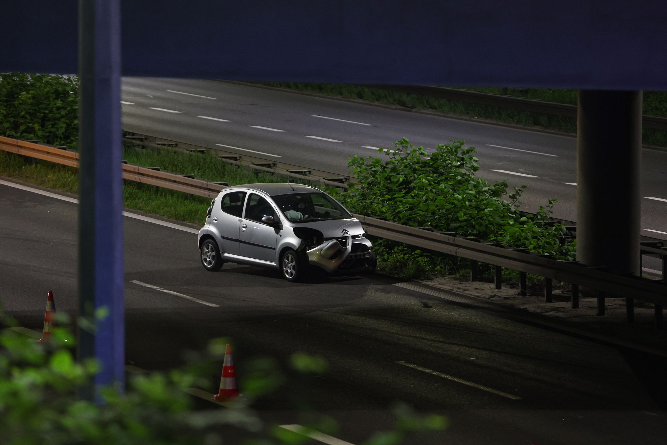 Wypadek na A4.