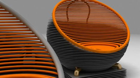 Ultranowoczesny fotel Hi-Tech Couch 1