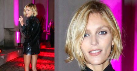 Anja Rubik zachwyca na 40. urodzinach niemieckiego "Vogue'a". Ma najładniejsze nogi na świecie? (FOTO)