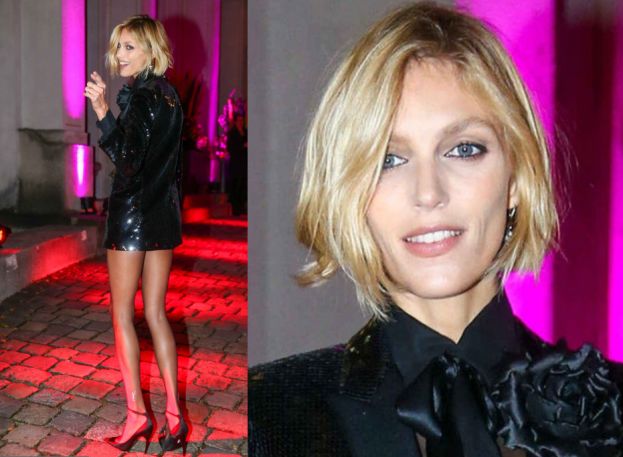 Anja Rubik zachwyca na 40. urodzinach niemieckiego "Vogue'a". Ma najładniejsze nogi na świecie? (FOTO)