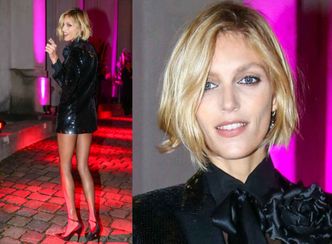 Anja Rubik zachwyca na 40. urodzinach niemieckiego "Vogue'a". Ma najładniejsze nogi na świecie? (FOTO)