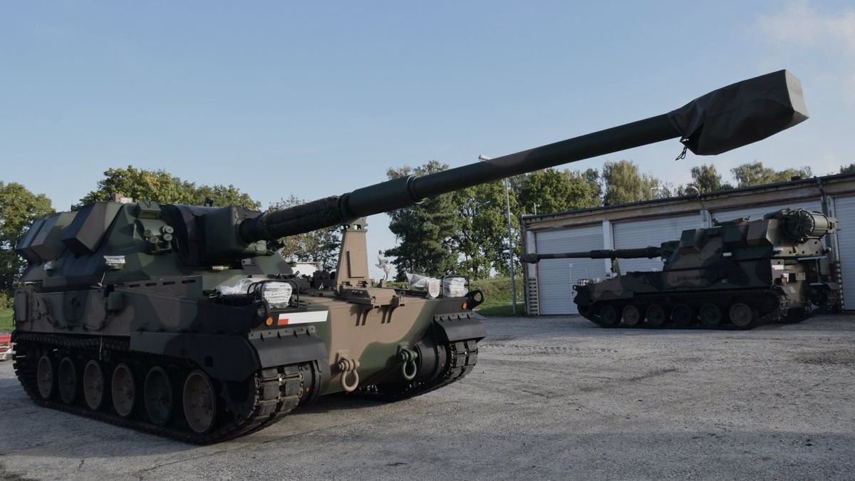 Nowa dostawa armatohaubic Krab dla Wojska Polskiego.