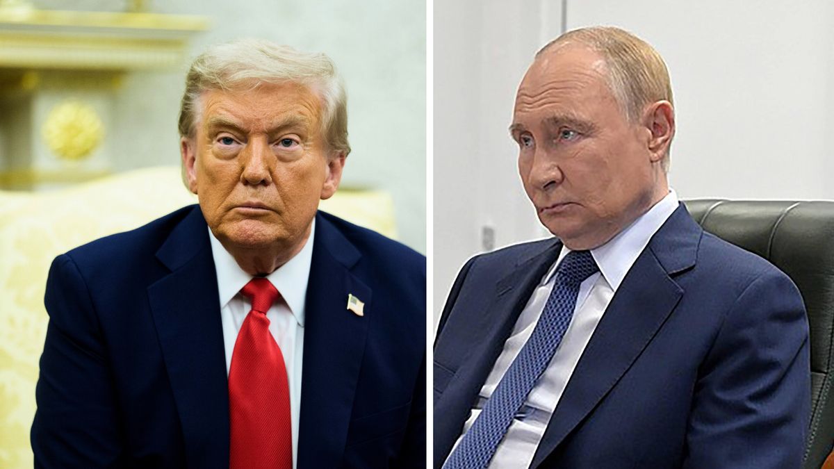 Donald Trump i Władimir Putin