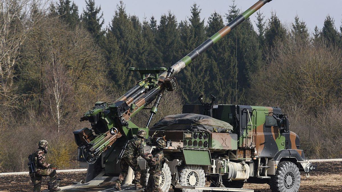 Armatohaubica CAESAR, zdjęcie poglądowe