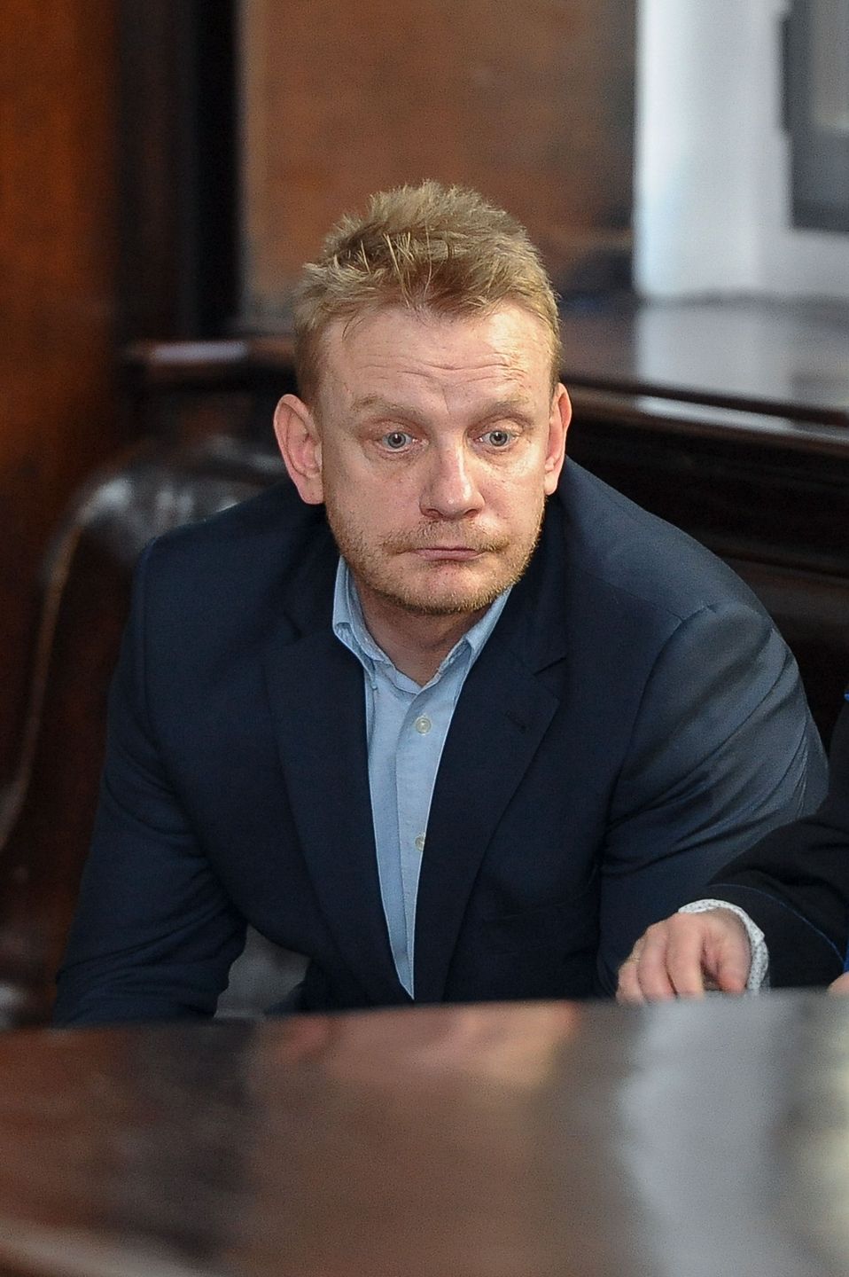 Bartosz Żukowski na kolejnej rozprawie rozwodowej, 2018 rok