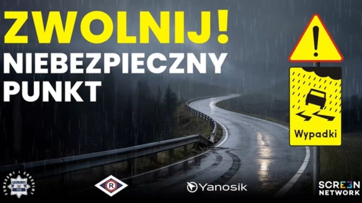 Akcja "Zwolnij - niebezpieczny punkt!"