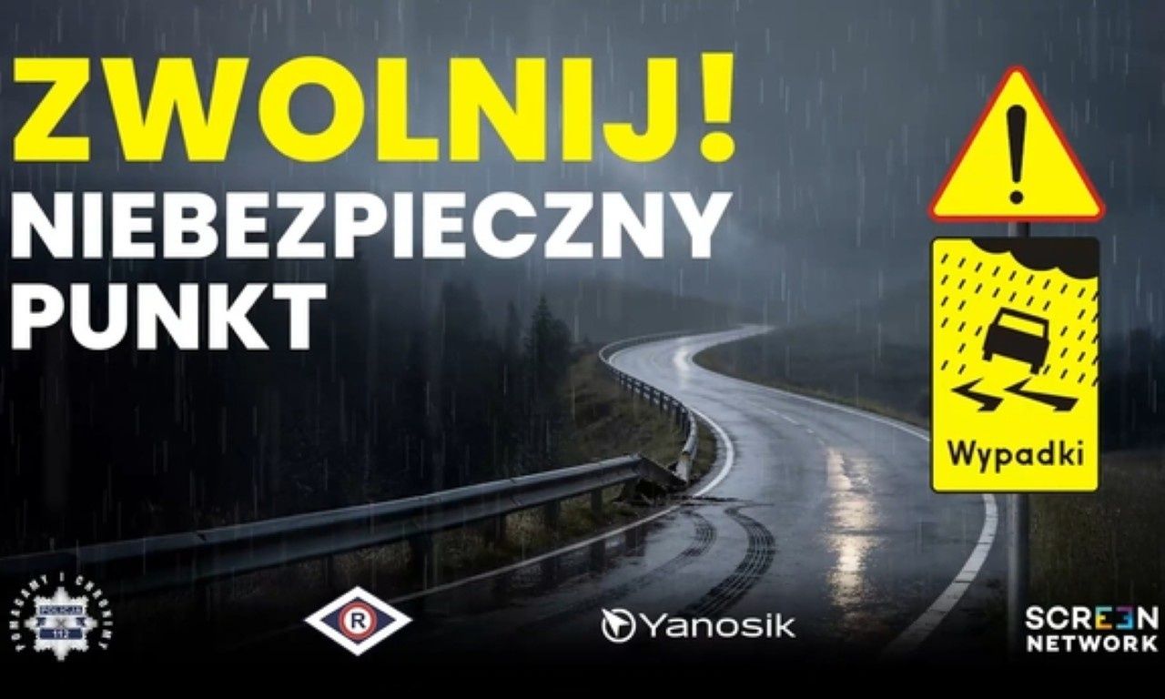Od dziś akcja "Zwolnij - niebezpieczny punkt!"