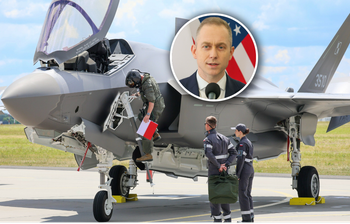 Pół mln dolarów za hełm. Wiceszef MON ujawnia koszty szkolenia na F-35