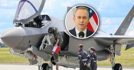 Pół mln dolarów za hełm. Wiceszef MON ujawnia koszty szkolenia na F-35