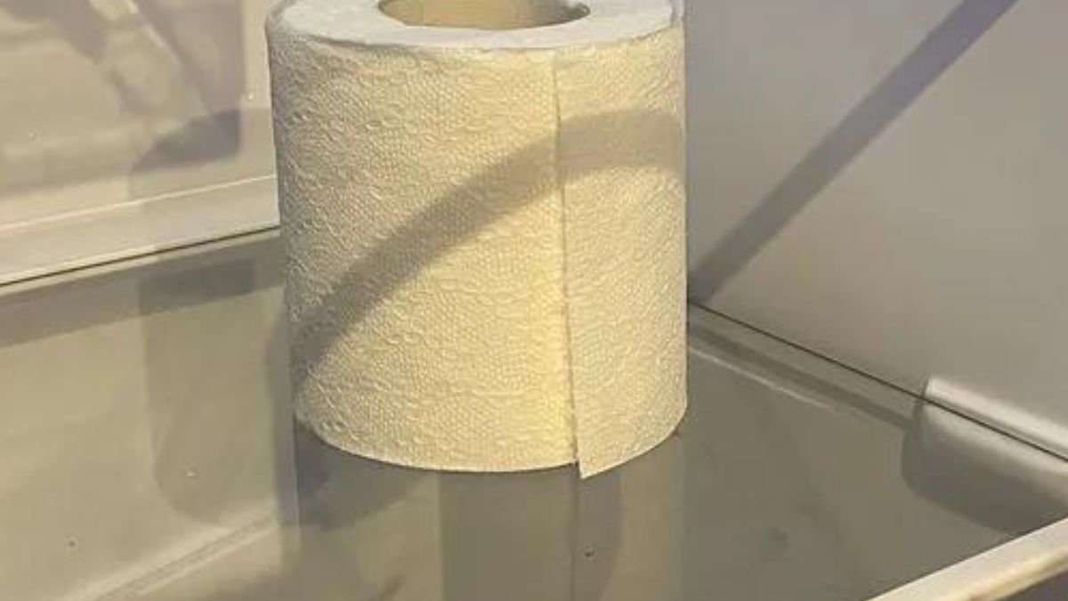 Włóż rolkę papieru do lodówki