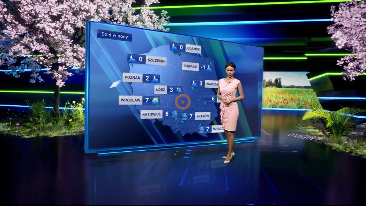 Unreal Engine pomoże zaprezentować pogodę /Fot. TVP