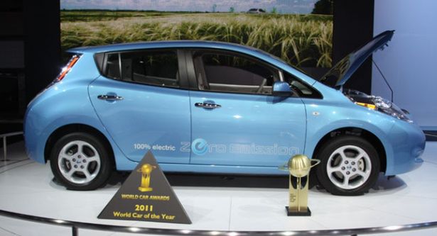 Elektryczny Nissan Leaf został Światowym Samochodem Roku 2011!