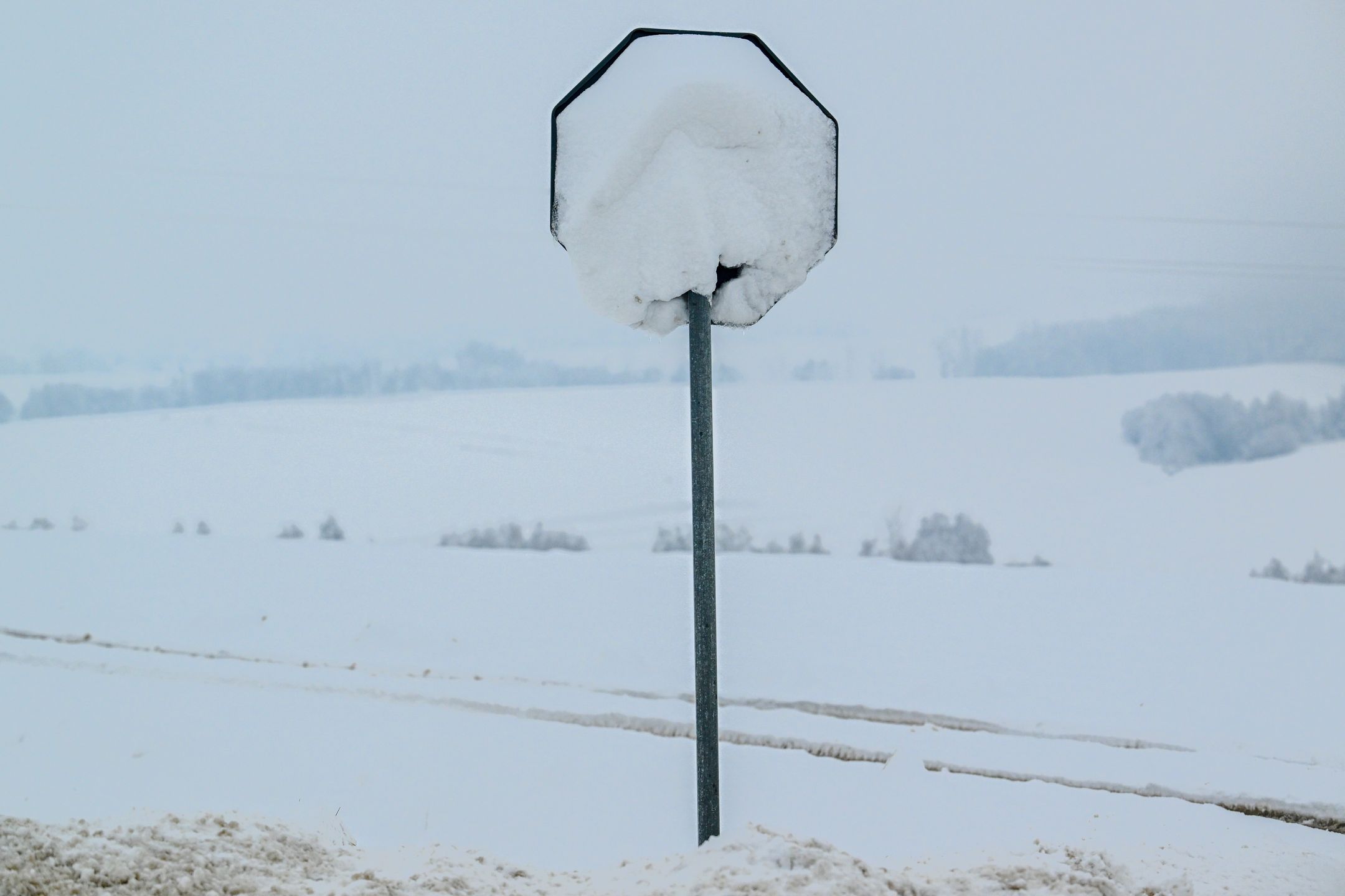 Atak zimy na południu kraju