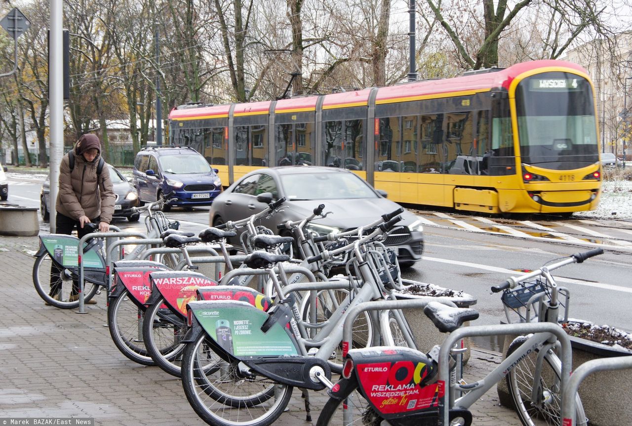 Rowery miejskie znikają z Warszawy. Oto kiedy wróci